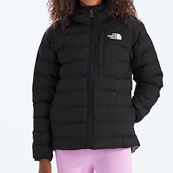 The North Face Black Puffer Jacket Reversible - Picture 1 of 6